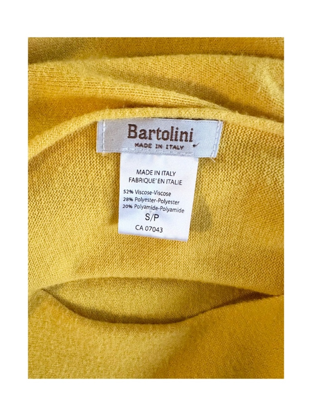 Yellow Long Sleeve Sweater - Picture 6 of 6
